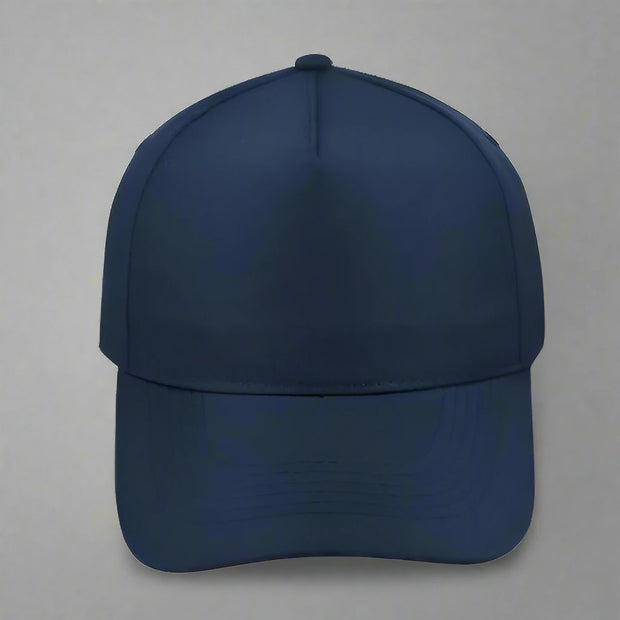 Adjustable 5-Panel Cotton Work Cap - Solid Safety and Stationers 