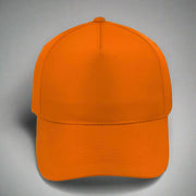 Adjustable 5-Panel Cotton Work Cap - Solid Safety and Stationers 