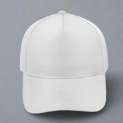 Adjustable 5-Panel Cotton Work Cap - Solid Safety and Stationers 
