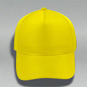 Adjustable 5-Panel Cotton Work Cap - Solid Safety and Stationers 