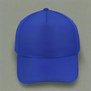 Adjustable 5-Panel Cotton Work Cap - Solid Safety and Stationers 