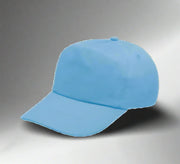 Adjustable 5-Panel Cotton Work Cap - Solid Safety and Stationers 