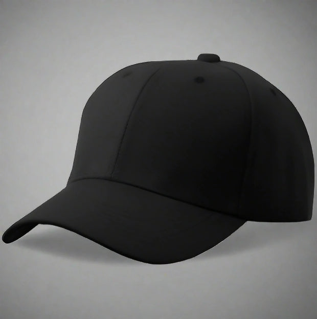Plain Baseball Cap-6 Panel