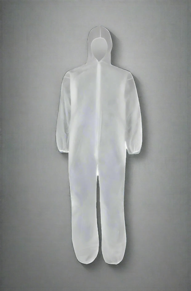 Lightweight Disposable Coverall - Solid Safety and Stationers 