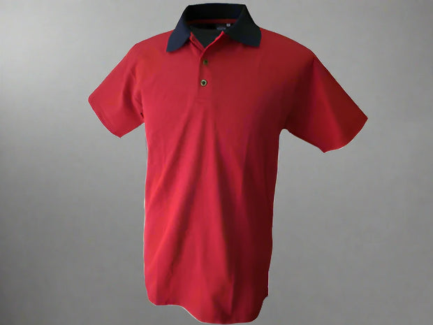 Adult Birdseye Golfer – Contrast Collar