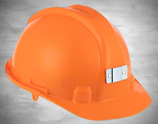 Metal Clamp Hard Hat - Solid Safety and Stationers 