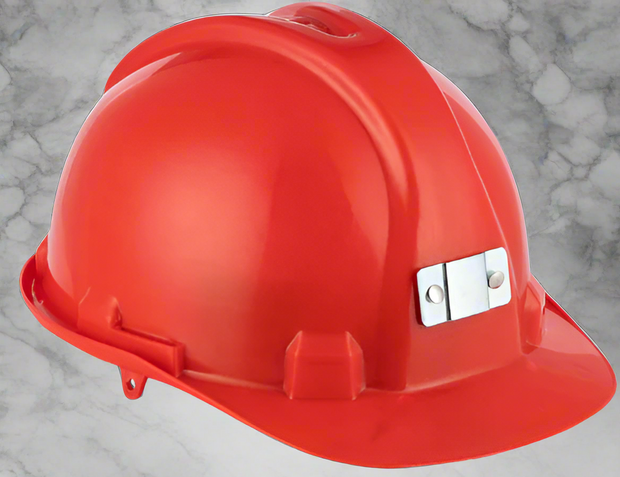 Metal Clamp Hard Hat - Solid Safety and Stationers 