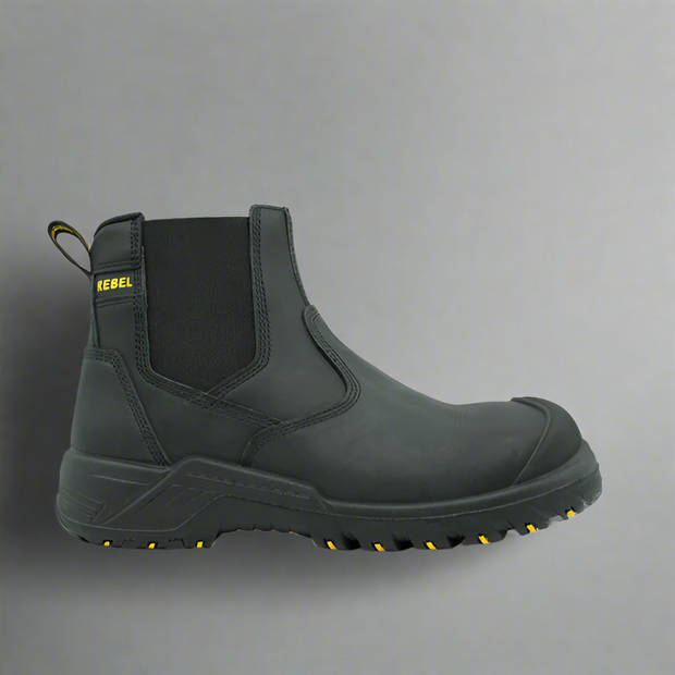 Rebel Crazy Horse Chelsea Work Boot (STC)