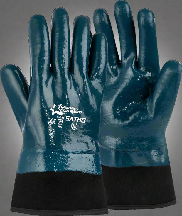 Cutmaster Satho – Smooth Nitrile Coated Glove - Solid Safety and Stationers 