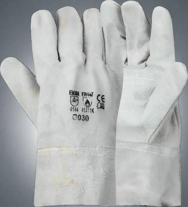 Econo Chrome Leather Work Glove - Solid Safety and Stationers 