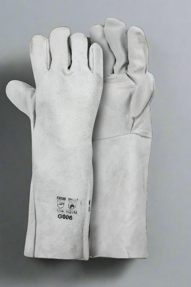 Econo Chrome Leather Work Glove - Solid Safety and Stationers 
