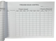 SECURITY BOOKS & REGISTERS - Firearms and Ammunition Management