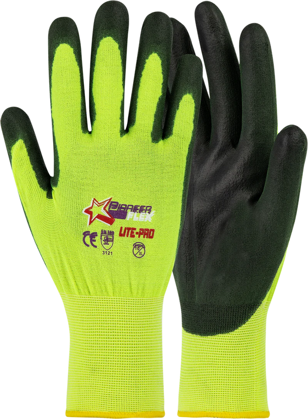 Flex Lite-Pro PU-Coated Precision Glove - Solid Safety and Stationers 