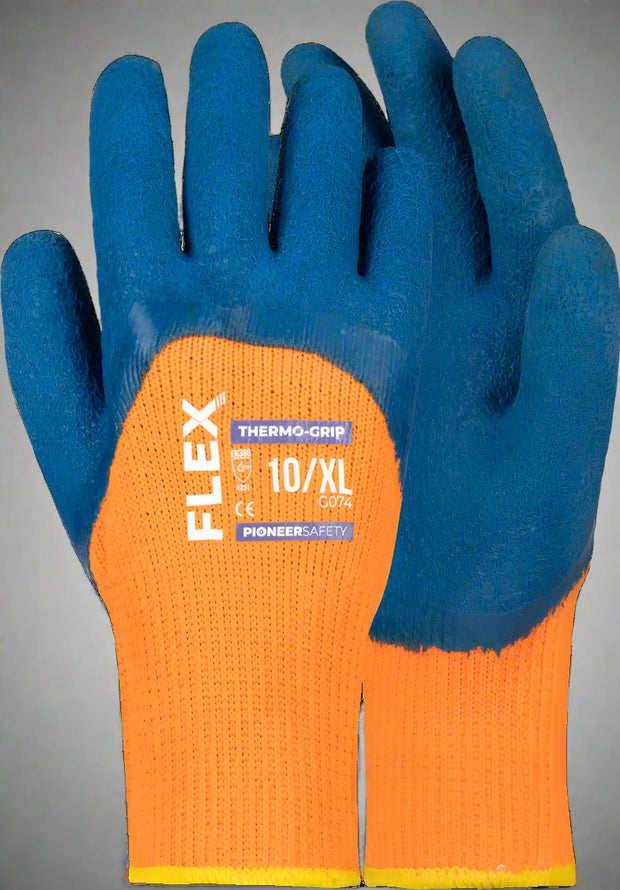 Flex Thermo-Grip Cold Weather Glove - Solid Safety and Stationers 