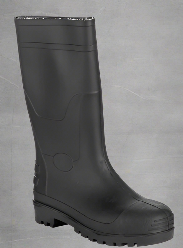 PVC Work Gumboot Without Steel Toe - Solid Safety and Stationers 
