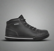 Rebel Hi-Top Platinum Safety Sneaker Boot - Solid Safety and Stationers 