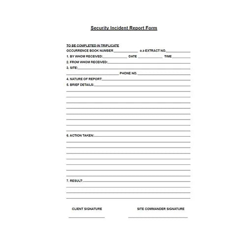 Security Books & Registers- Inturnal