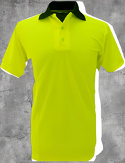 Adults Flouro Safety Golfer - Solid Safety and Stationers 