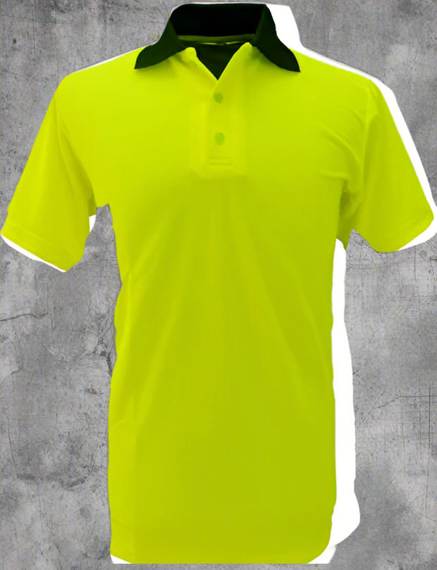 Adults Flouro Safety Golfer - Solid Safety and Stationers 