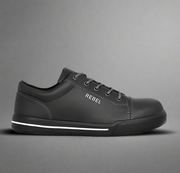 Rebel Lo-Top Platinum Safety Sneaker Shoe - Solid Safety and Stationers 