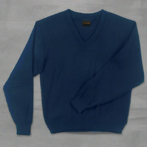 Classic Long Sleeve V-Neck Jersey