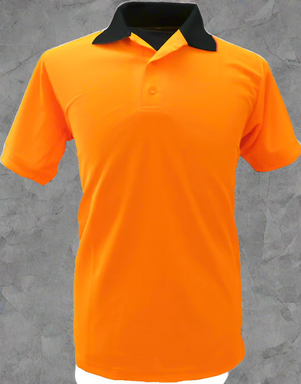 Adults Flouro Safety Golfer - Solid Safety and Stationers 