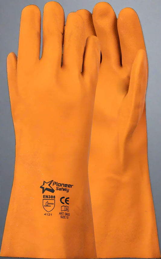 PVC Orange Foamed - 35cm Open Cuff