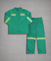 Paramount Polycotton Reflective Body Taped Workwear Conti Suit