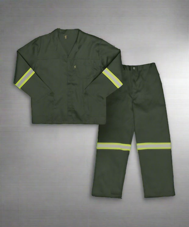 Paramount Reflective Acid Resistant Workwear Conti Suit