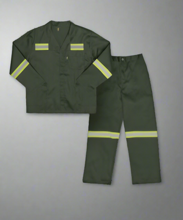 Paramount Reflective Body Taped Acid Resistant Workwear Conti Suit