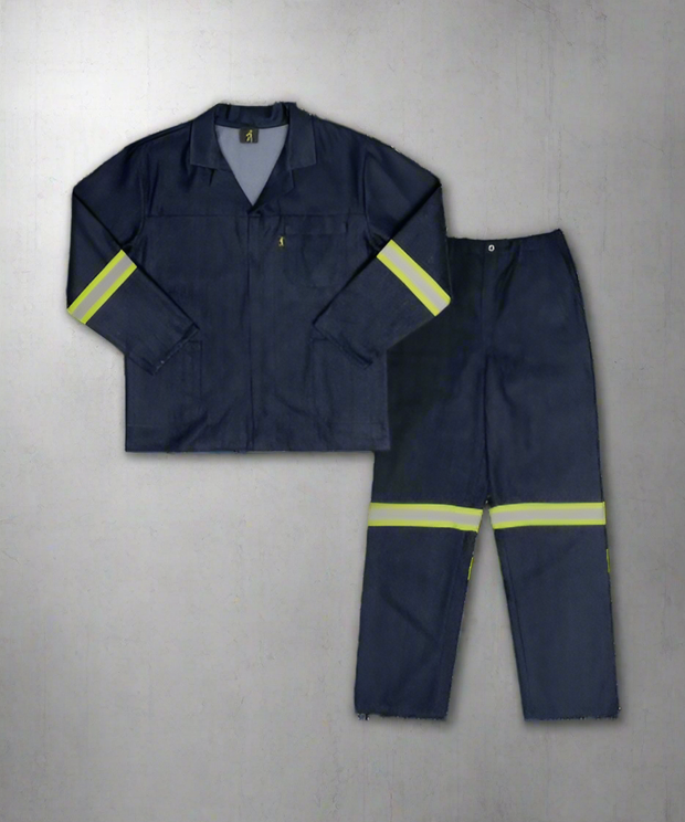 Paramount Reflective Denim Workwear Conti Suit