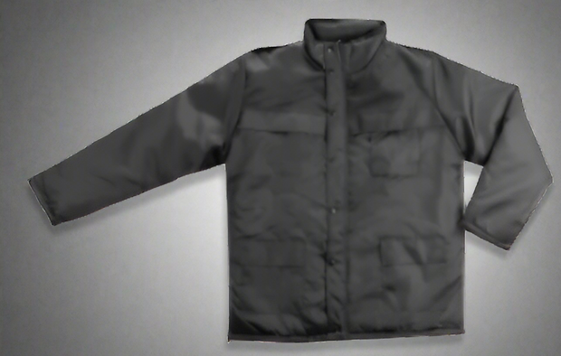 Black Oxford Security Jacket - Solid Safety and Stationers 