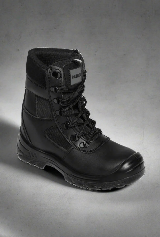 SWAT Boots with Steel Toe & Steel Midsole