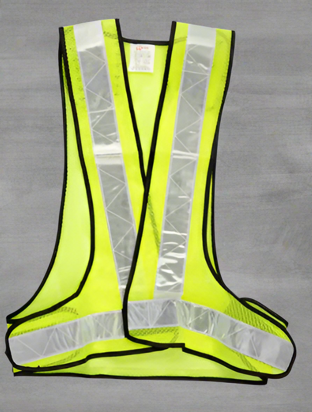 Reflective Hi-visibility Adjustable Safety Bib - Solid Safety and Stationers 