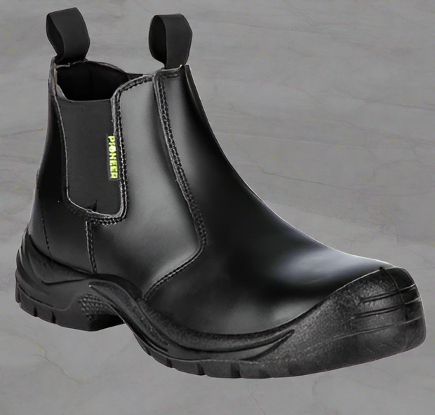 COMMANDER Safety Boot - Black - Solid Safety and Stationers 