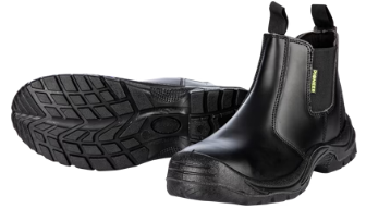 COMMANDER Safety Boot - Black - Solid Safety and Stationers 