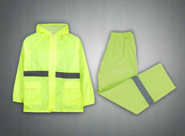 High-Visibility Reflective Rain Suit - Solid Safety and Stationers 