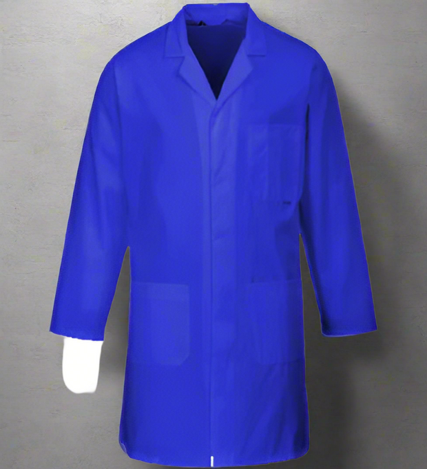 Classic Polycotton Dustcoat - Solid Safety and Stationers 