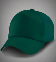 Adjustable 5-Panel Cotton Work Cap - Solid Safety and Stationers 