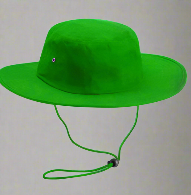 Wide Brim Sun Hat – Polycotton Cricket Style - Solid Safety and Stationers 