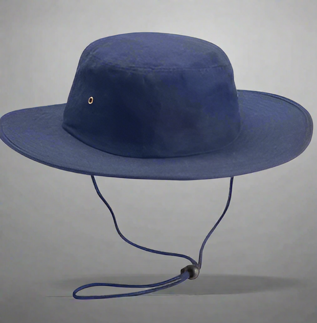 Wide Brim Sun Hat – Polycotton Cricket Style - Solid Safety and Stationers 