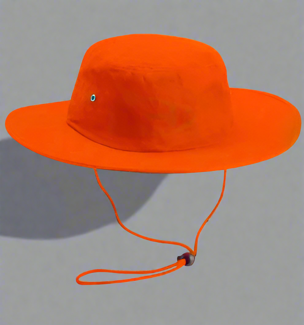 Wide Brim Sun Hat – Polycotton Cricket Style - Solid Safety and Stationers 