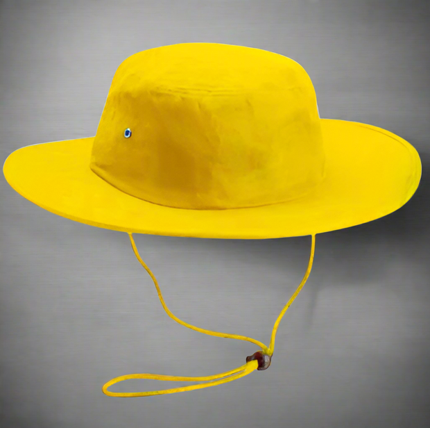 Wide Brim Sun Hat – Polycotton Cricket Style - Solid Safety and Stationers 