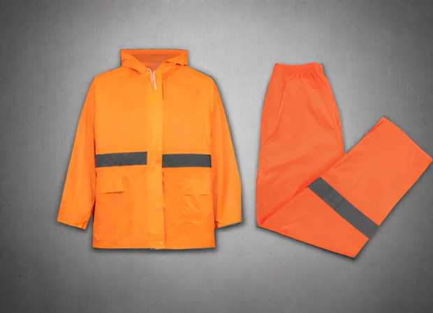 High-Visibility Reflective Rain Suit - Solid Safety and Stationers 