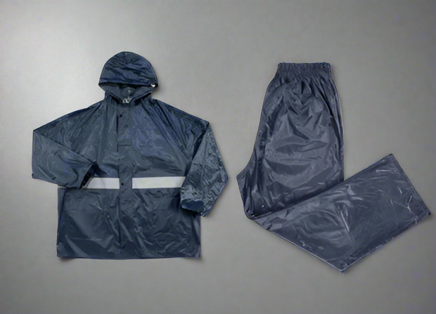 High-Visibility Reflective Rain Suit - Solid Safety and Stationers 