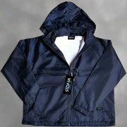 Rain Jacket with Windbreaker Design