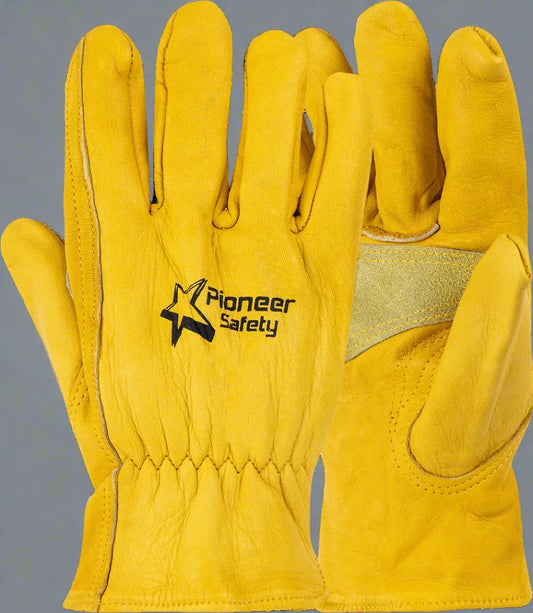 Tough VIP Gold Grain Leather Glove