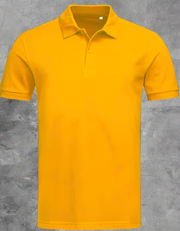 ±170g Basic Pique Golfer with cuffs - Solid Safety and Stationers 