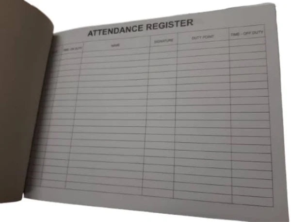 Register File Book Security Books & Registers- Inturnal – Solid Safety and Stationers