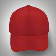 Adjustable 5-Panel Cotton Work Cap - Solid Safety and Stationers 